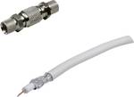 Coax connector set