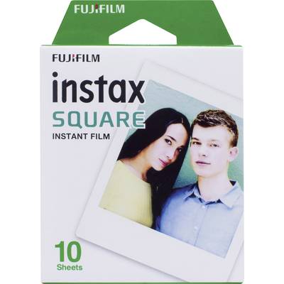 Image of Fujifilm Instax Square colour instant film - 10