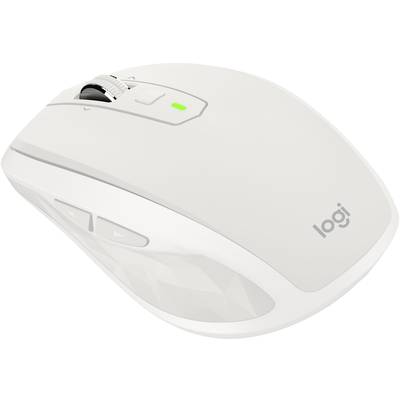 Logitech MX Anywhere 2S  Mouse Bluetooth®, Radio   Laser Light grey 7 Buttons 4000 dpi Rechargeable