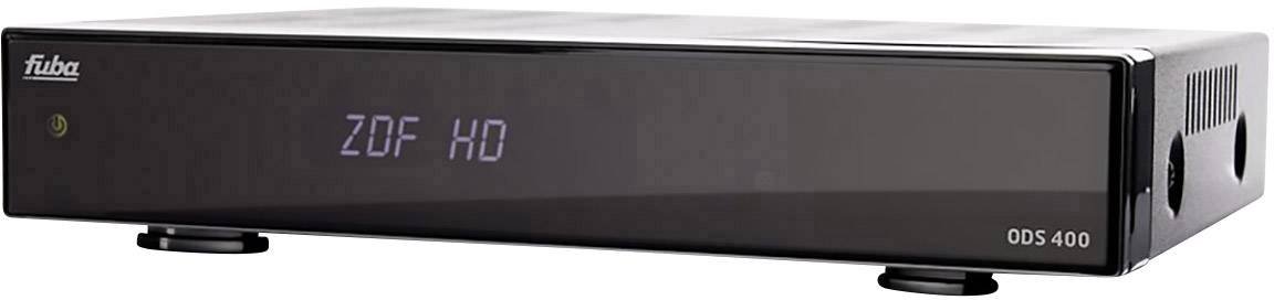fuba ODS 400 HD SAT receiver Recording function, Unicable II support, LAN-enabled, USB (front), Ethernet port, Card reader