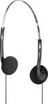 Hama Basic4Music On-ear headphones Corded (1075100) Black Light-weight headband