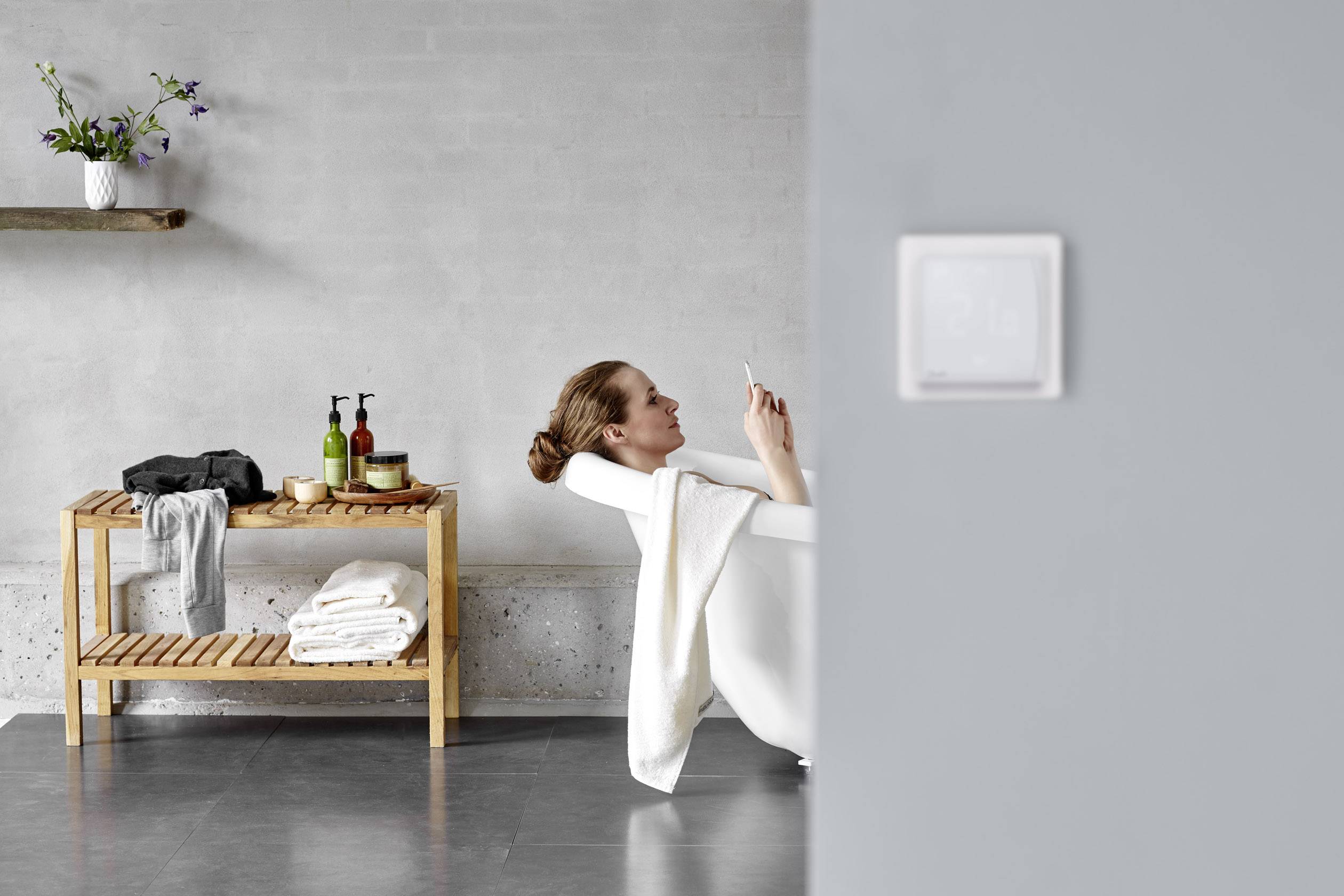 Danfoss 088L1143 ECtemp Wireless indoor thermostat Wall 1 pc(s)-2