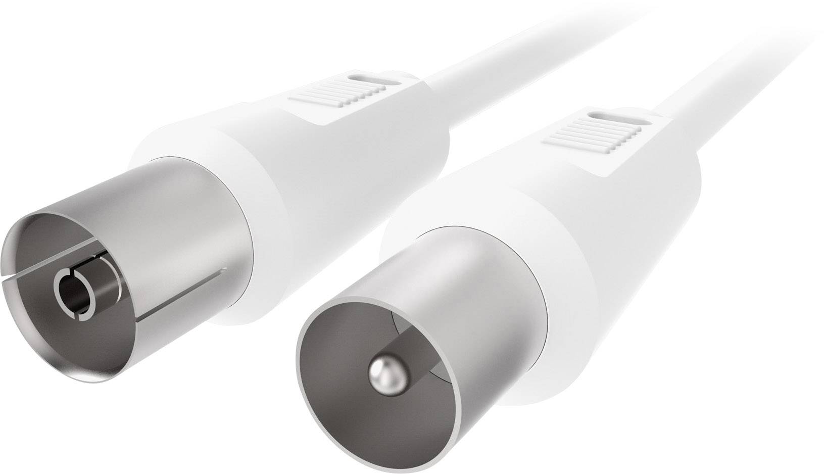 Belkin Antennas, SAT Cable [1x Belling-Lee/IEC plug 75Ω - 1x Belling-Lee/IEC socket 75Ω] 5.00 m 75 dB White-1