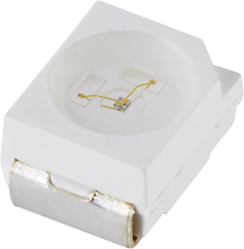 Everlight Opto 67-21USRC/S530-A5/S151TR8 SMD LED PLCC2 Red 200 mcd 120 ° 20 mA 2 V Tape cut