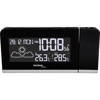 Techno Line Wecker WT 539 Radio Alarm clock Digital Black