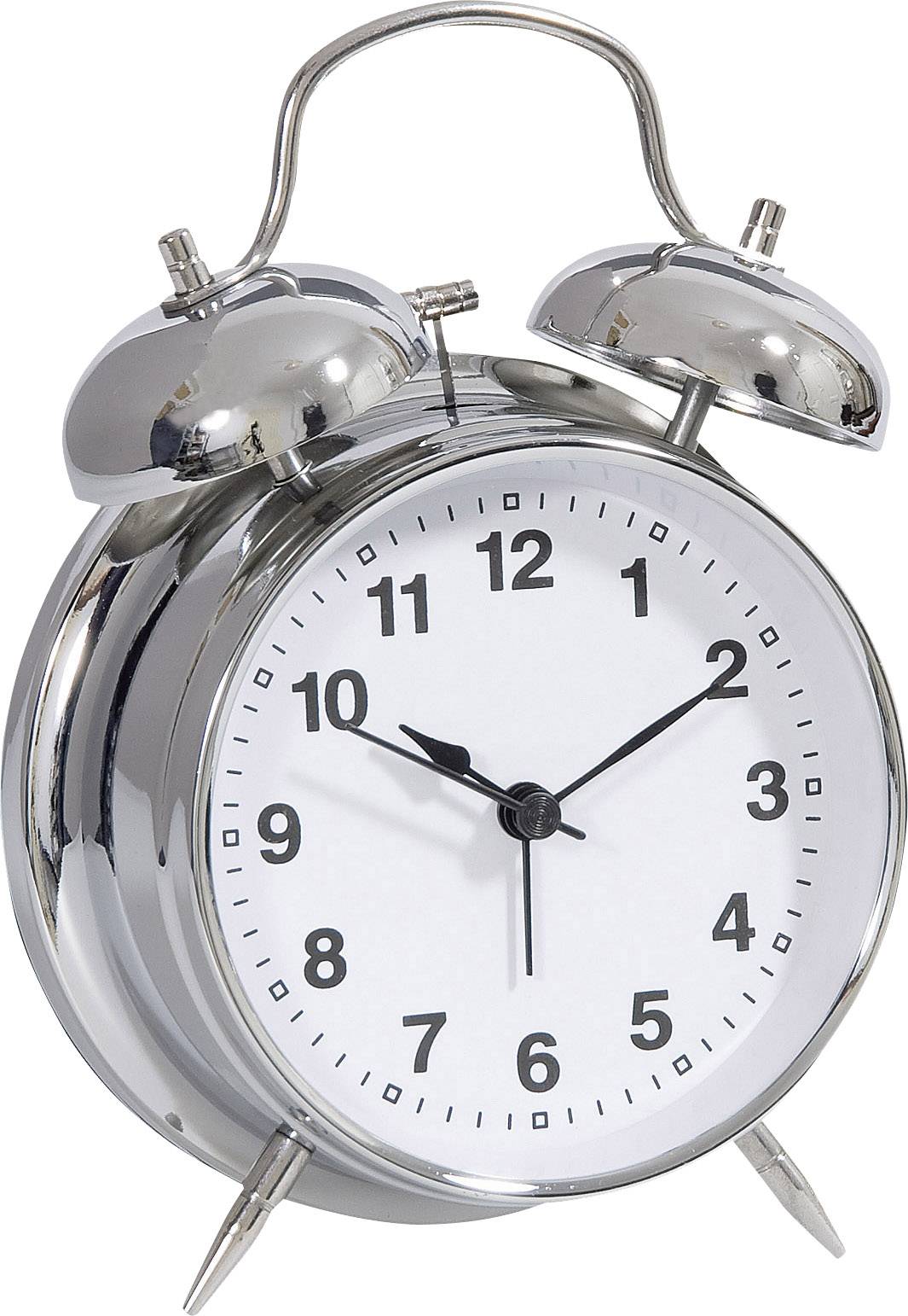 Techno Line Model DGW Quartz Alarm clock Silver Alarm times 1 1 time ...