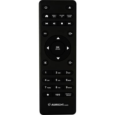 Albrecht DR 890 Internet desk radio DAB+, FM, Internet AUX, Bluetooth, CD, USB, Wi-Fi, Internet radio Walnut-6