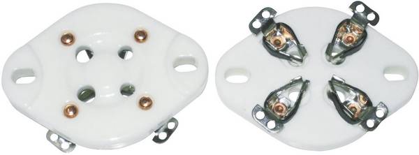 Vacuum Tube Valve Holder  Base UX-4