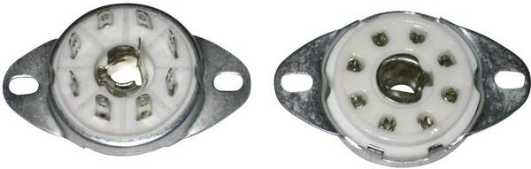 Vacuum Tube Valve Holder  Base Loktal