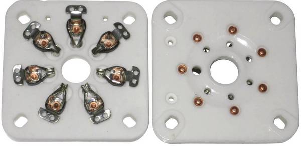 Vacuum Tube Valve Holder  Base Septar