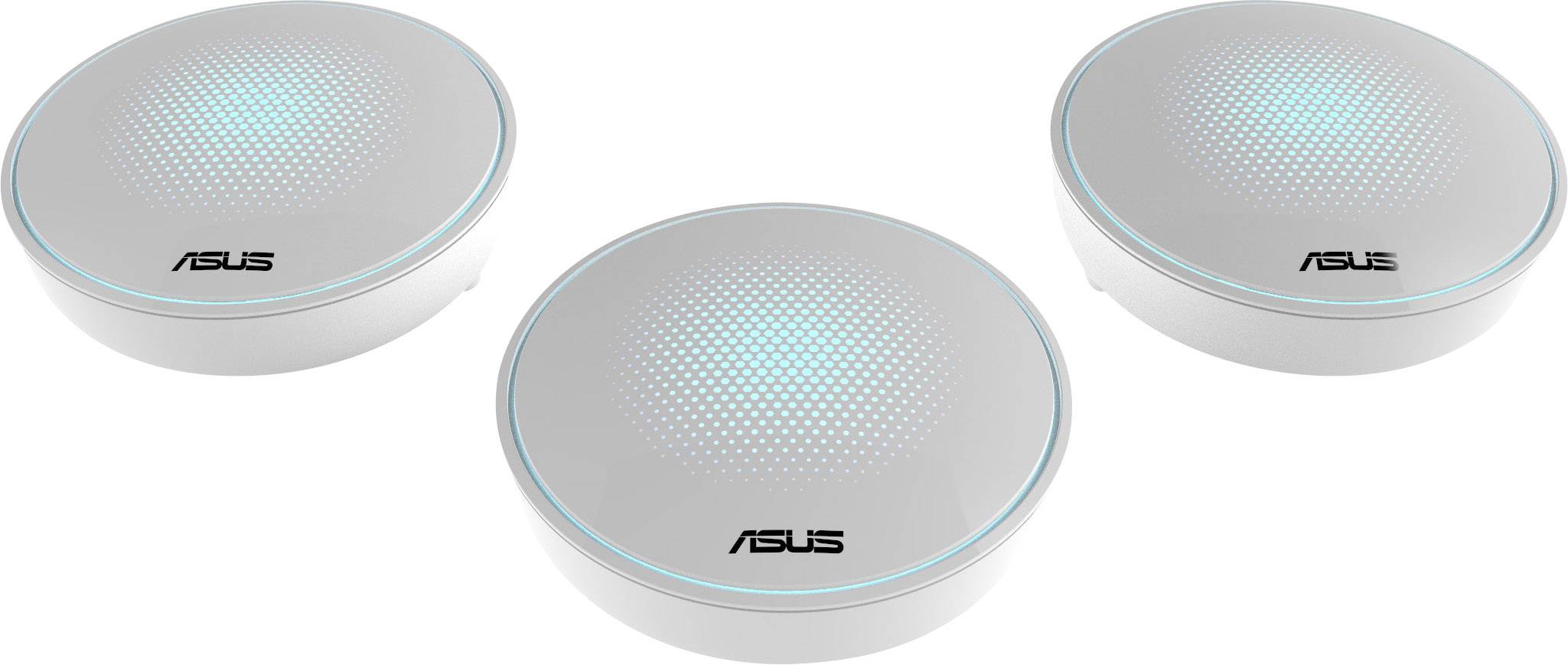 Asus Lyra (MAP-AC2200) Pack of 3 Mesh network 2.2 Gbps 2.4 GHz, 5 GHz, 5 GHz