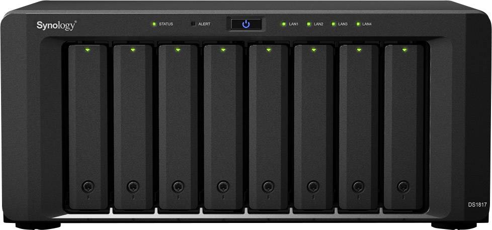 Synology DiskStation DS1817 NAS server casing 8 Bay