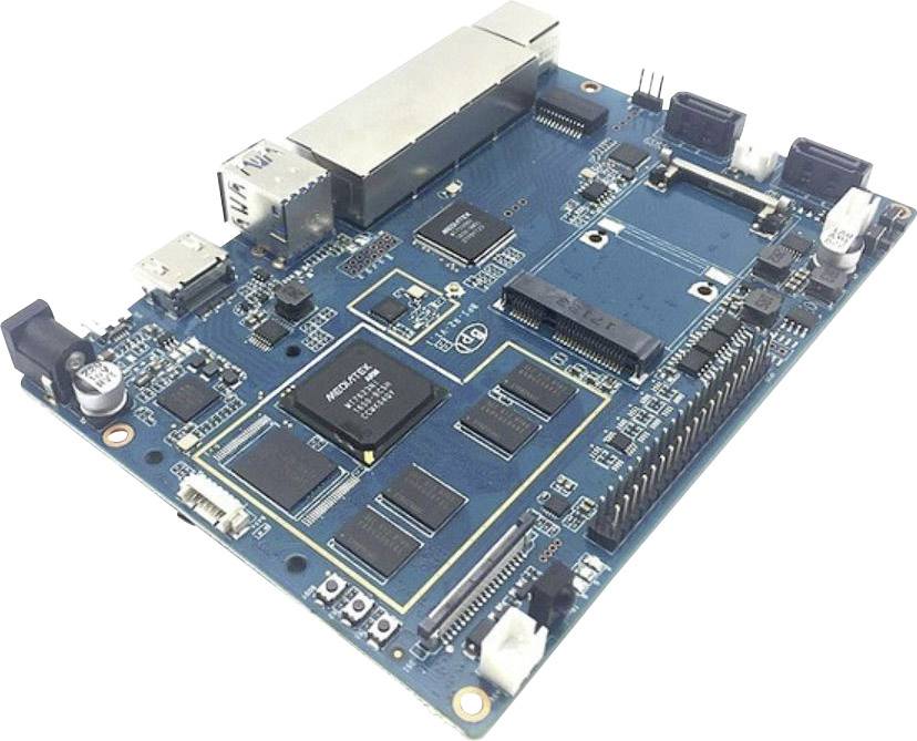 Banana PI BPI-R2 Banana Pi BPI-R2 2 GB 4 x 1.3 GHz