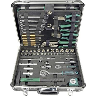 Brüder Mannesmann  M29078 DIYers Tool box (+ tools) 160-piece (L x W x H) 454 x 350 x 135 mm
