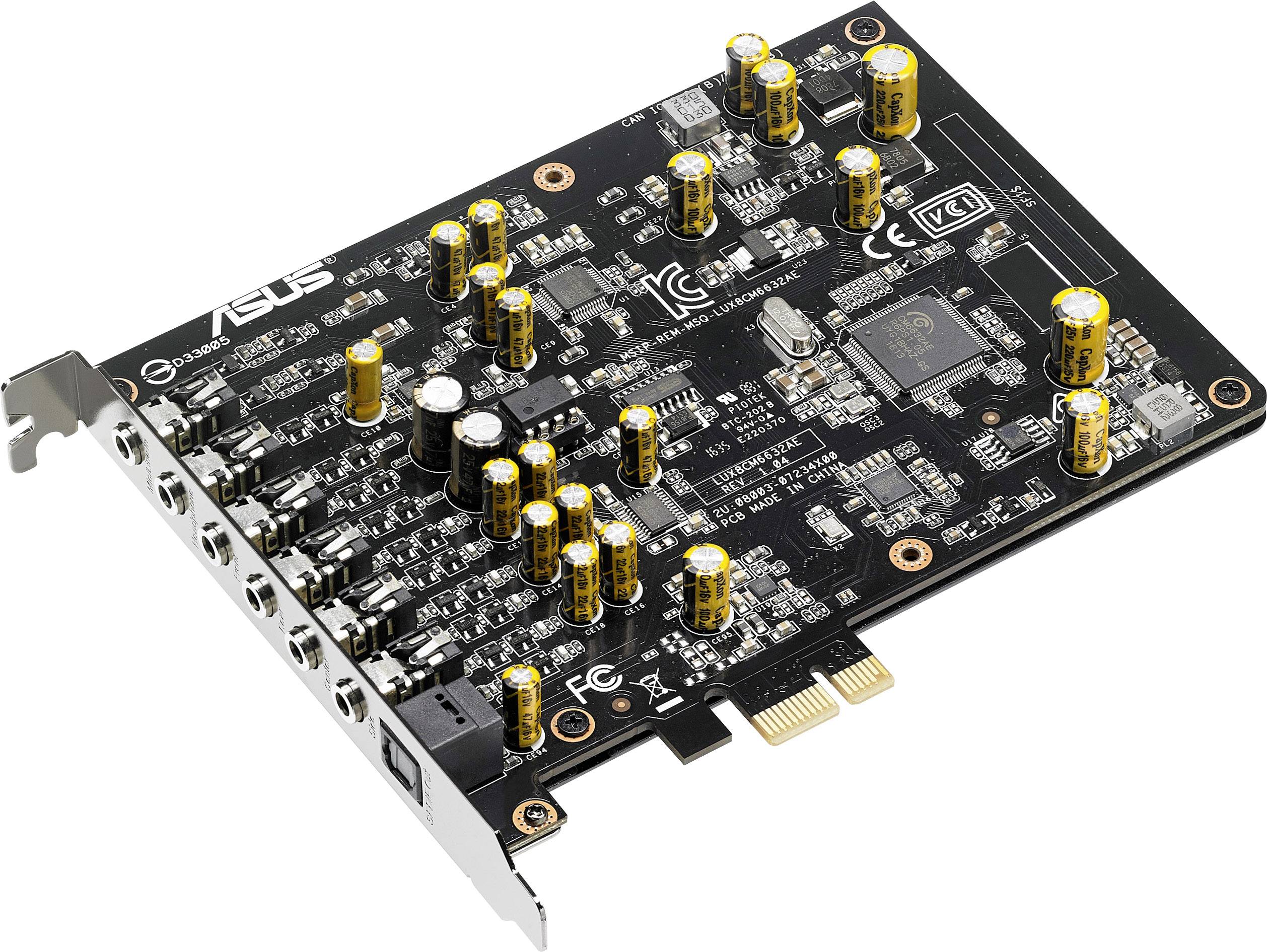 Asus Xonar AE 7.1 Sound card, internal PCIe Digital output, External