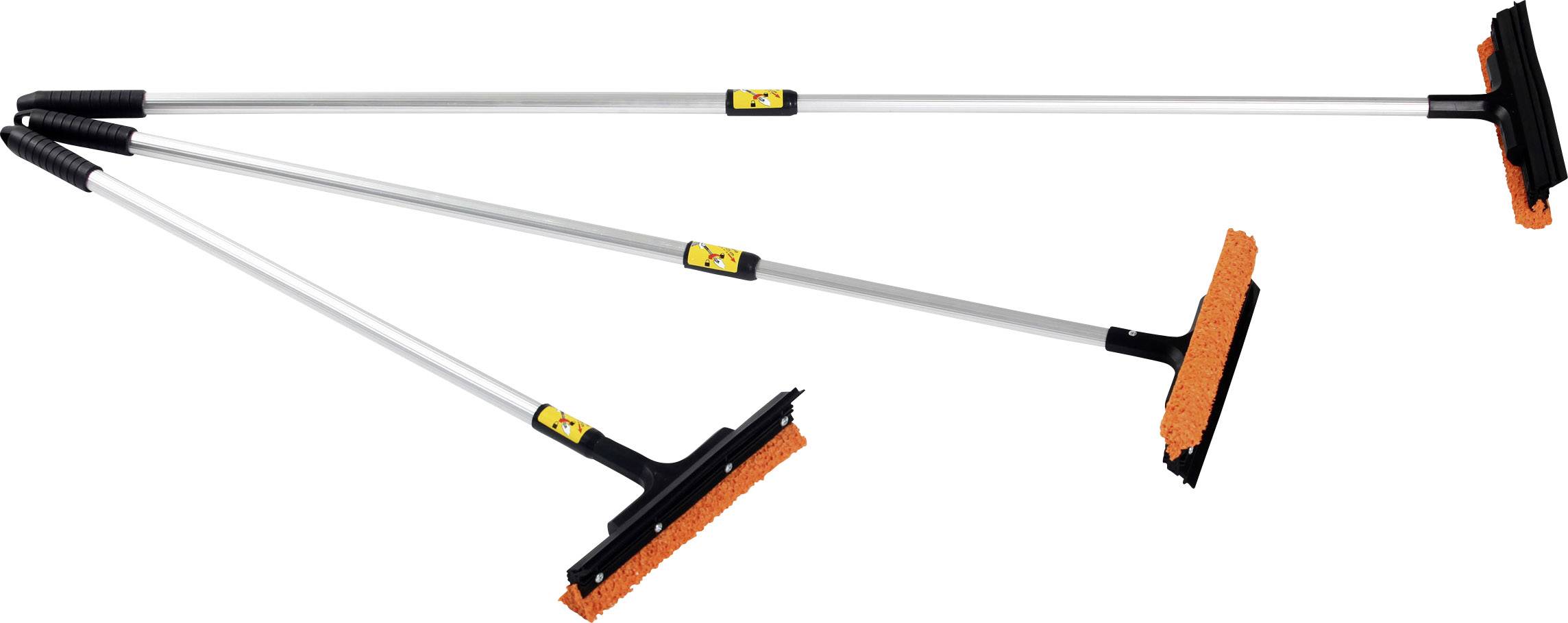 Disc cleaner aluminum telescopic 125 cm IWH C007190 1 pc(s) (L x W) 125 cm x 20 cm