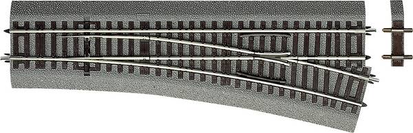 H0 RocoLine (incl. track bed) 42535 Points, Right 230 mm 1 pc(s)