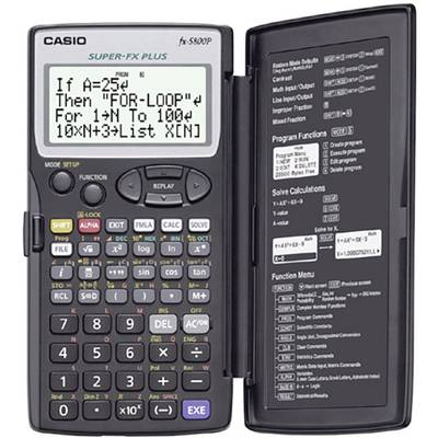 Buy Casio fx-5800P Calculator Black Display (digits): 16 battery