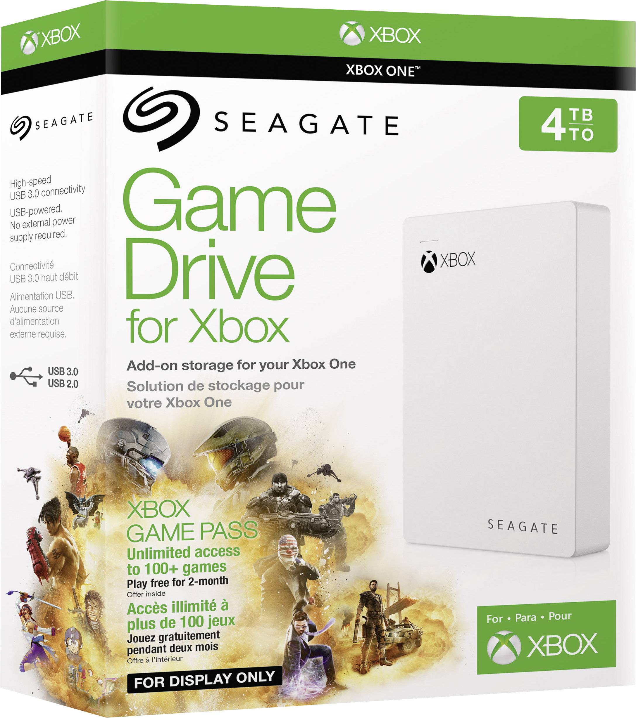 Seagate game Drive for Xbox 4tb.