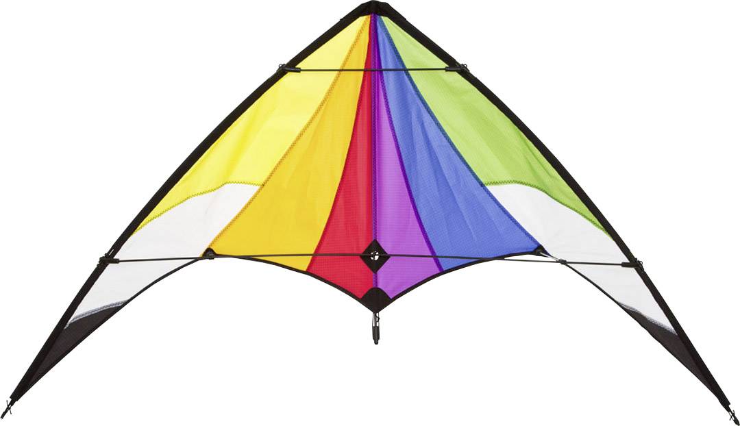 Ecoline Stunt kite Orion Rainbow Wingspan (details) 1200 mm Wind speed range 3 - 5 bft