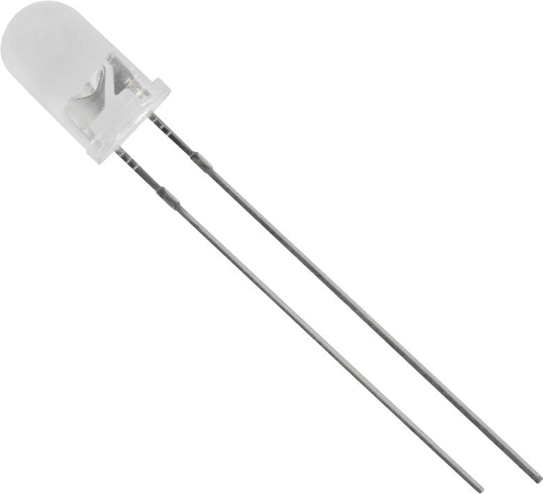 TRU COMPONENTS LED wired Red Circular 5 mm 600 mcd 40 Γö¼Γûæ 20 mA