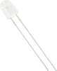 HuiYuan 5234W2D-JHD-A LED wired White Oval 5 mm 1250 mcd 110 °, 50 ° 20 mA