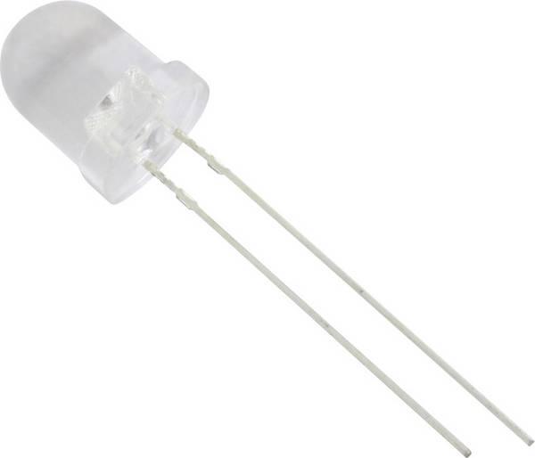 HuiYuan 8034B2C-CSD-C LED wired  Blue Circular 8 mm 6300 mcd 25 ° 20 mA