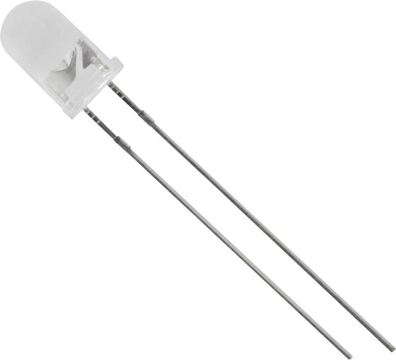 TRU COMPONENTS LED wired Blue Circular 5 mm 1750 mcd 20 Γö¼Γûæ, 25 Γö¼Γûæ 20 mA