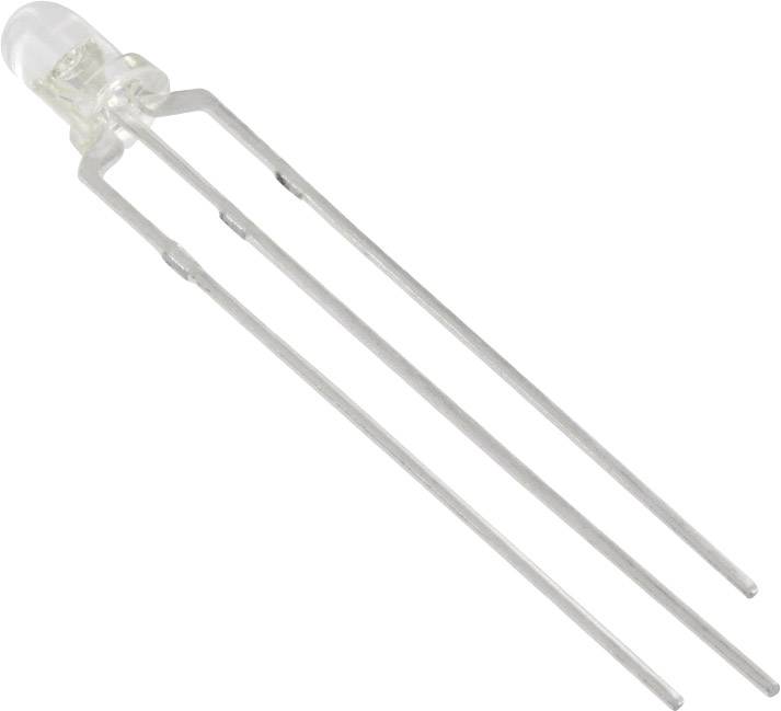 TRU COMPONENTS 1577514 LED wired Red, Green Circular 3 mm 175 mcd, 75 mcd 35 Γö¼Γûæ 20 mA