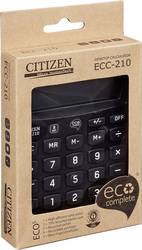 Citizen Office Ecc 210 Desk Calculator Black Display Digits 8