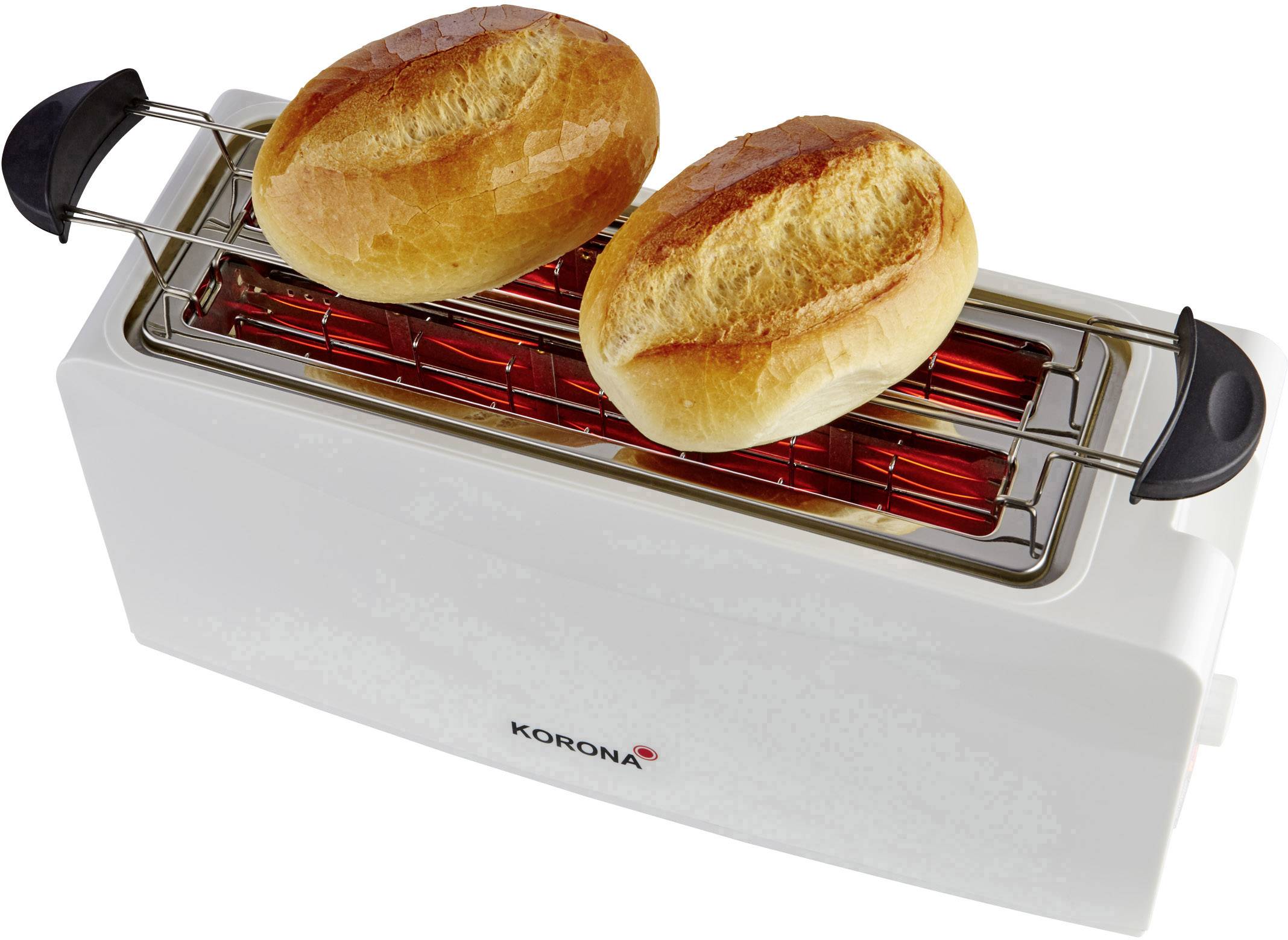 Korona 21043 Twin long slot toaster with home baking attachment White-2