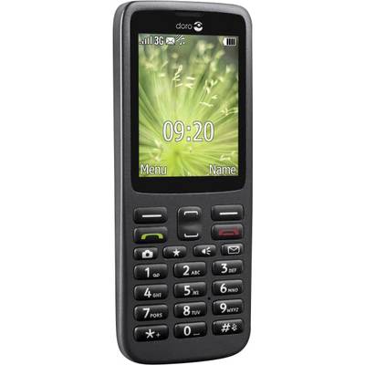 doro 5516 Big button mobile phone Charging station, Panic button Graphite-2
