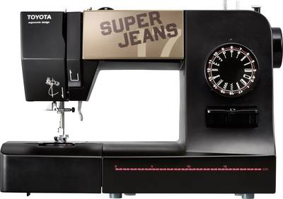 Toyota Sewing Machines Denim sewing machine SUPERJ17B Black, Copper | Conrad.com