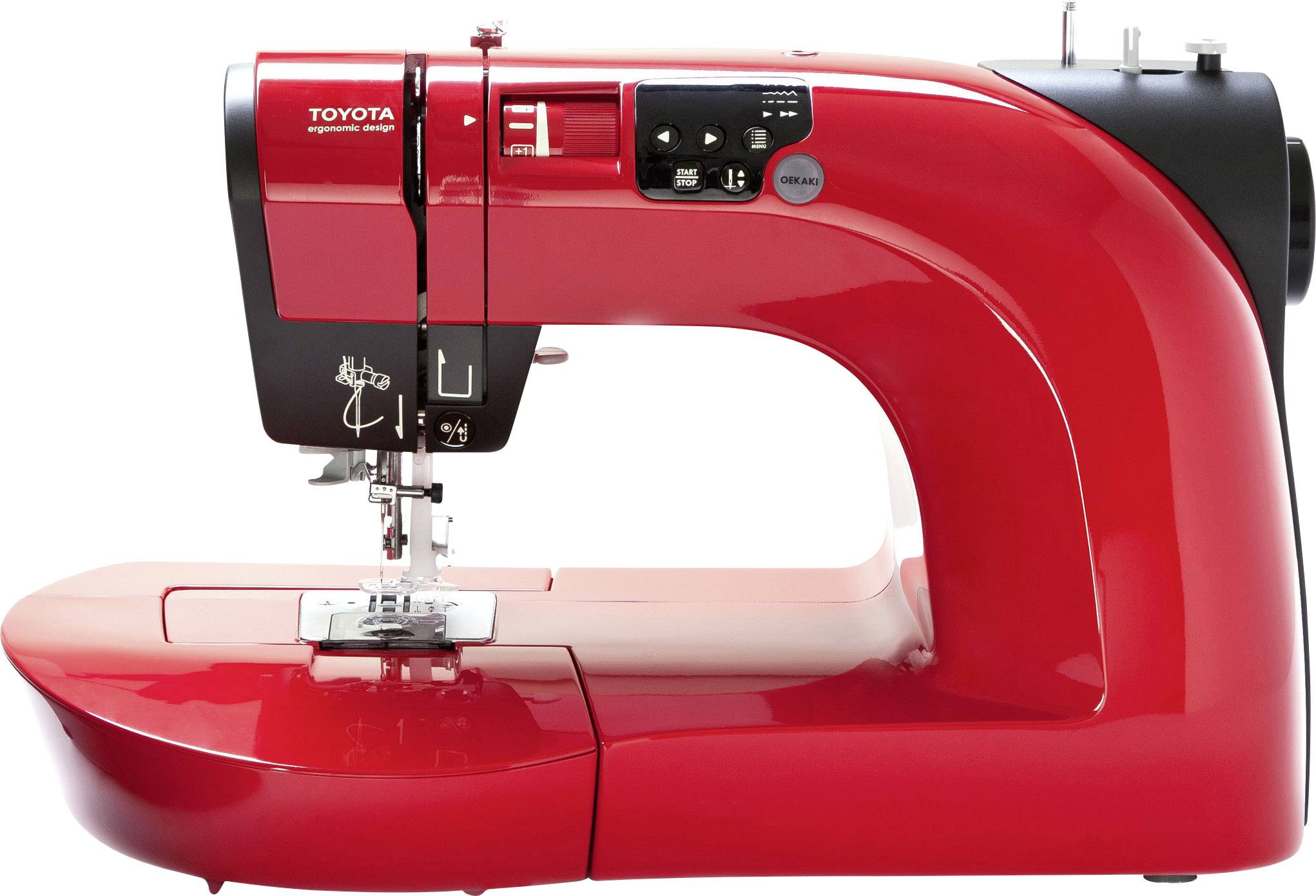 spil slump Kent Toyota Sewing Machines Denim sewing machine OEKAKI50R Red | Conrad.com