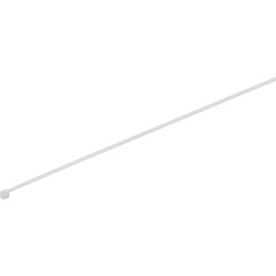 TRU COMPONENTS 1577989  Cable tie 300 mm 3.60 mm White Heat-resistant 100 pc(s)
