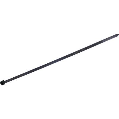 TRU COMPONENTS 1578030 Cable tie 500 mm 4.80 mm Black Heat-resistant 100 pc(s)-0