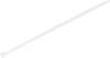 TRU COMPONENTS 1578035 Cable tie 250 mm 5.20 mm White Heat-resistant 100 pc(s)