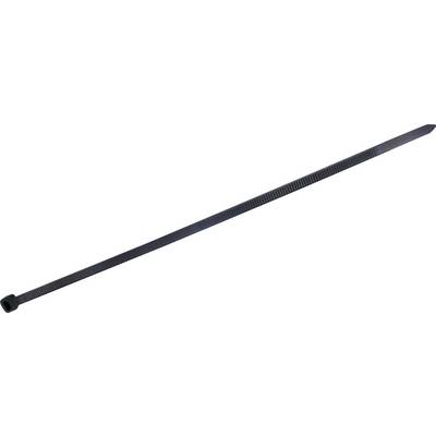 TRU COMPONENTS 1578036 Cable tie 300 mm 5.20 mm Black Heat-resistant 100 pc(s)-0