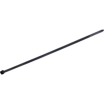 TRU COMPONENTS 1578040  Cable tie 400 mm 5.20 mm Black Heat-resistant 100 pc(s)
