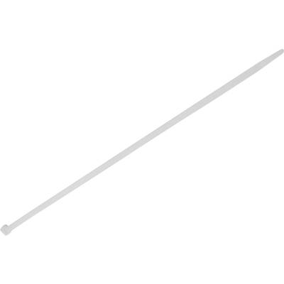 TRU COMPONENTS 1578085  Cable tie 400 mm 7.60 mm White  100 pc(s)