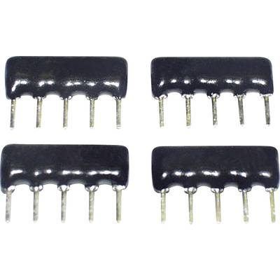 TANCAP SIP-A09-102G SIP-A09-102G Cermet resistor 1 kΩ THT SIP 9 0.125 W  1 pc(s)