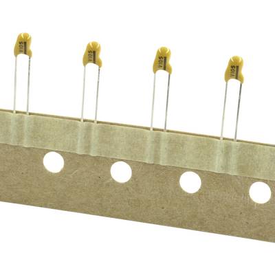 TANCAP CA42-106M025AT Tantalum capacitor THT 2.5 mm 10 µF 25 V 20 % (W x H) 5.5 mm x 14 mm 1 pc(s) 