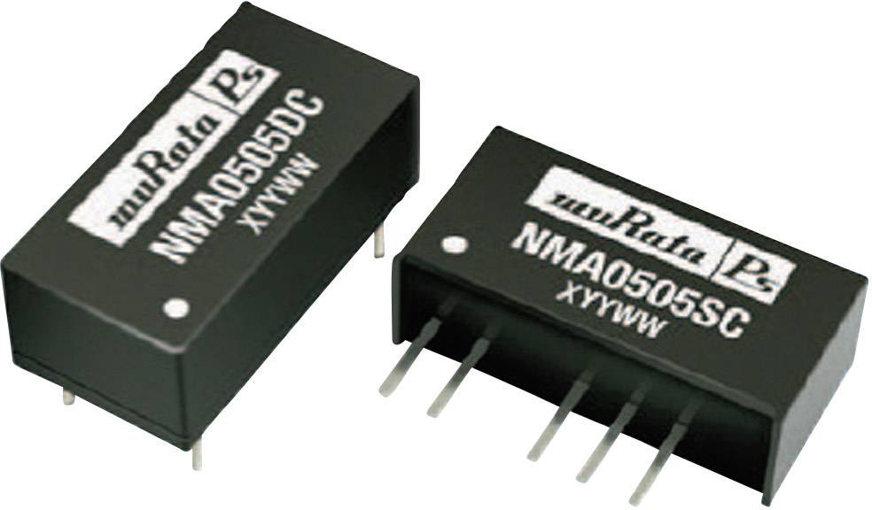Murata Power Solutions NMA1209DC DC/DC converter (print) 12 V DC 9 V DC, -9 V DC 55 mA 1 W No. of outputs: 2 x Content 1-0