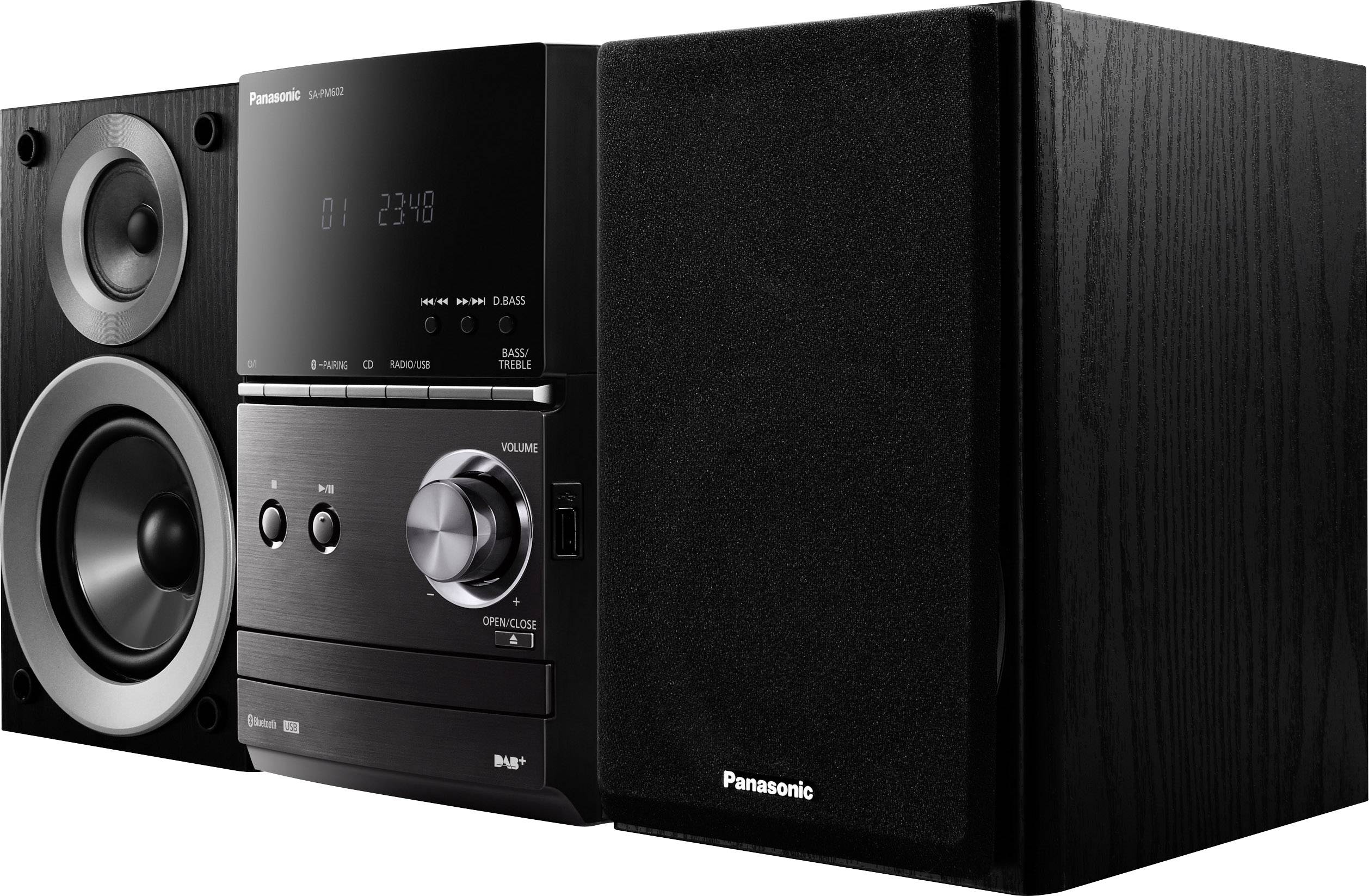 Panasonic SC-PM602EG-K Audio system 