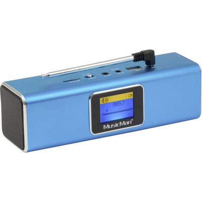 Technaxx Musicman BT-X29 Bluetooth speaker Blue-0