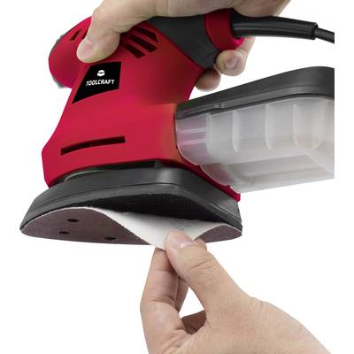 TOOLCRAFT T-MS 200 W 1582582 Multifunction sander incl. accessories 200 W 150 x 150 x 100 mm-7