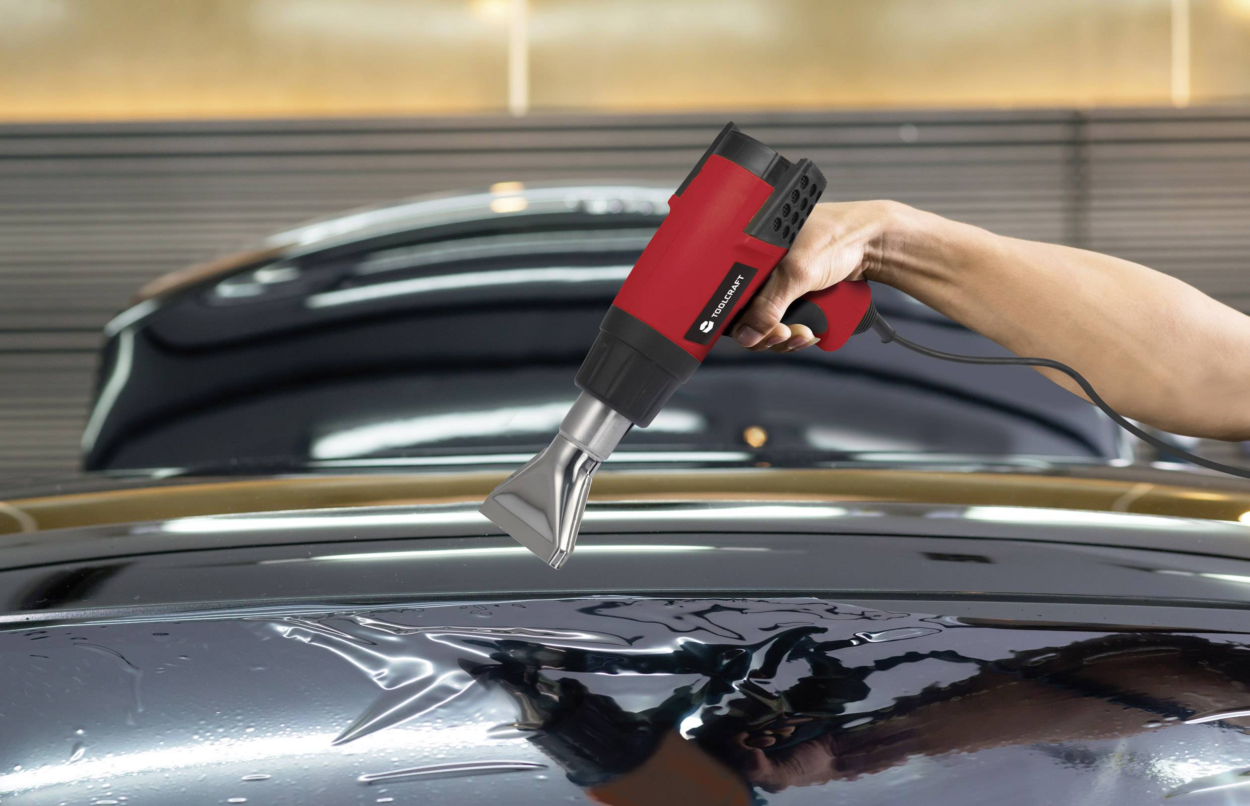 TOOLCRAFT 1582584 Hot air blower incl. accessories, incl. case 2000 W-8