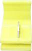 TRU COMPONENTS 1583190 Quick-Connect clip flexible: 4-4 mm² fixed: 2.50-2.50 mm² Number of pins: 2 1 pc(s) Yellow