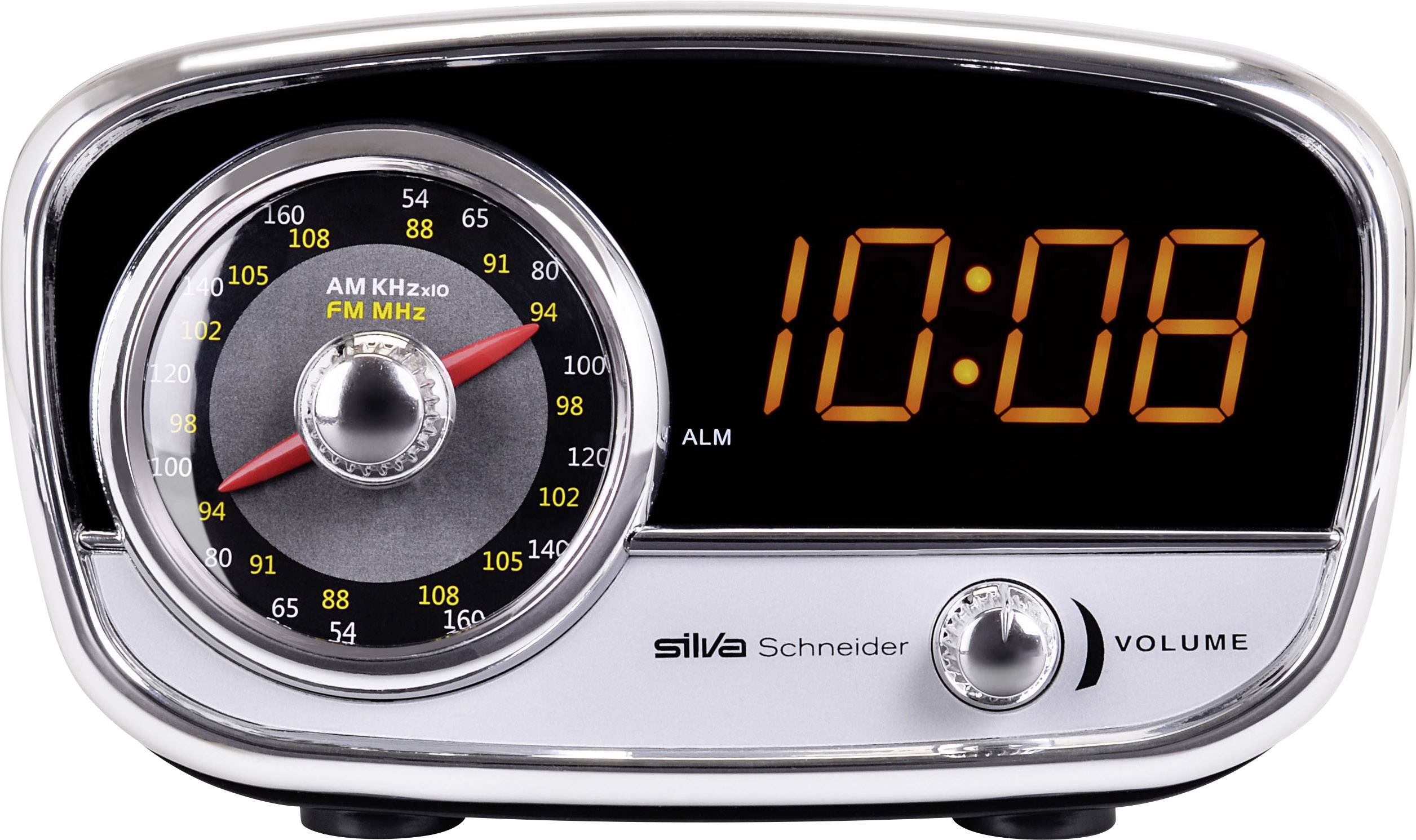 Silva Schneider UR 1967 Radio alarm clock FM AUX Black