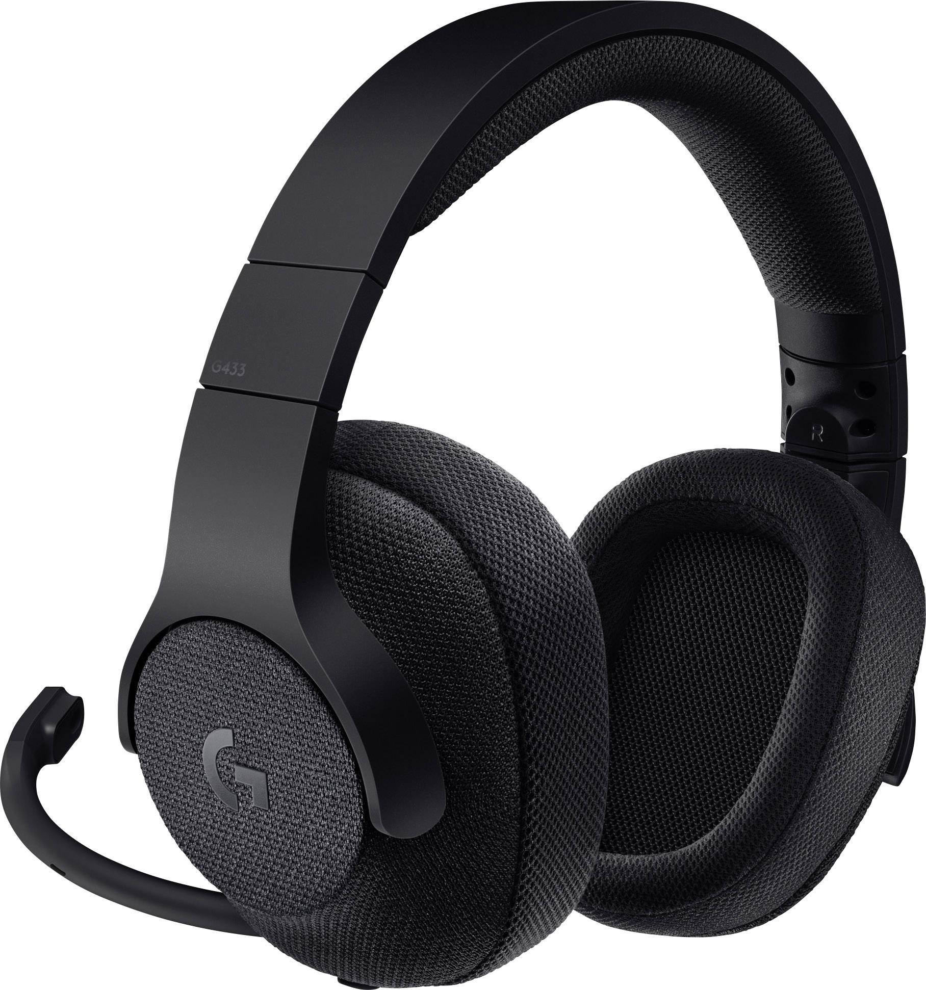 Logitech Gaming G433 Gaming Headset 3 5 Mm Jack Corded Over The Ear Black Conrad Com